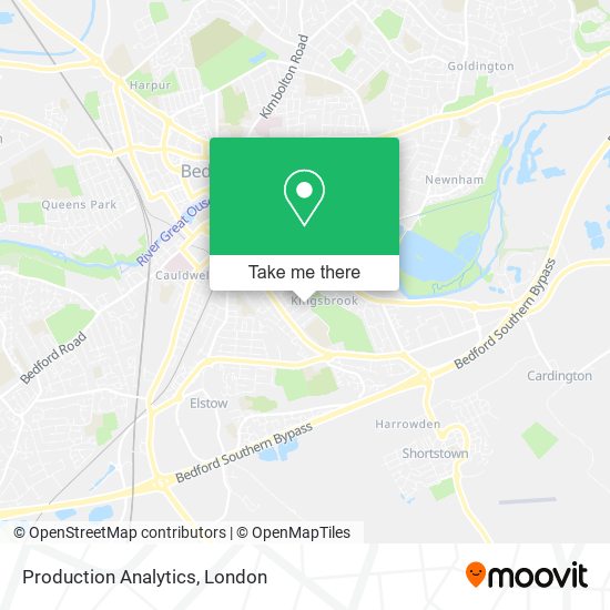 Production Analytics map