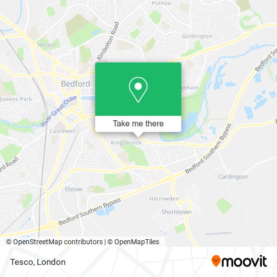 Tesco map