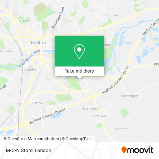 M-C-N Store map