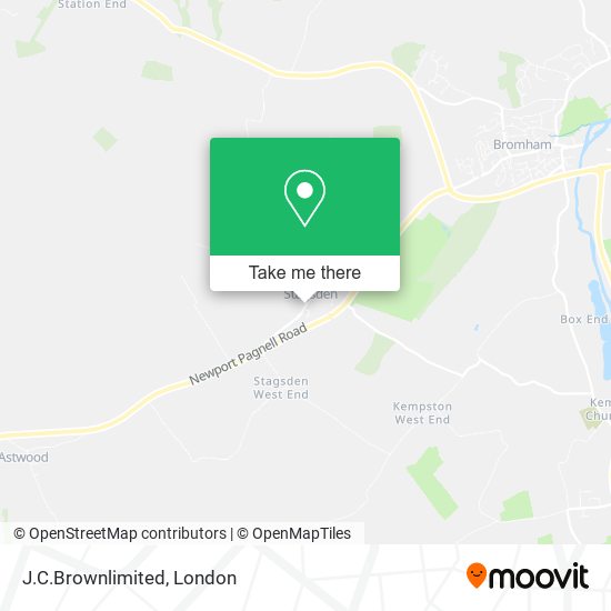 J.C.Brownlimited map
