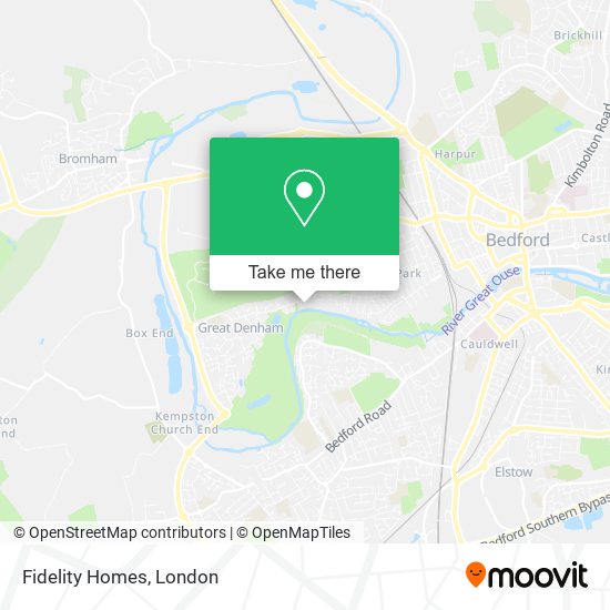 Fidelity Homes map