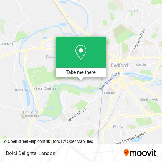 Dolci Delights map