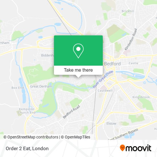 Order 2 Eat map
