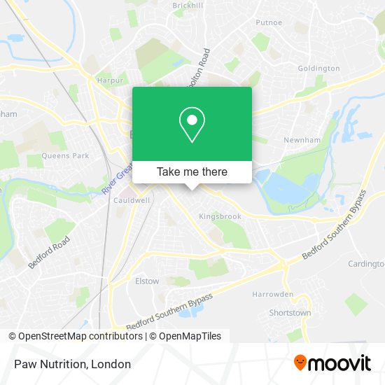 Paw Nutrition map