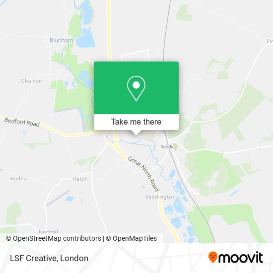 LSF Creative map