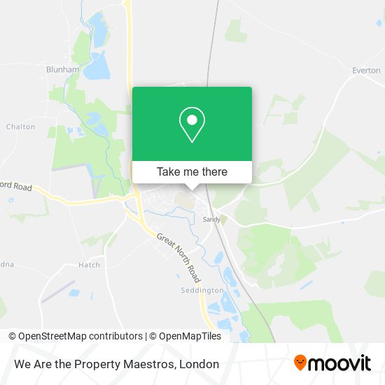 We Are the Property Maestros map