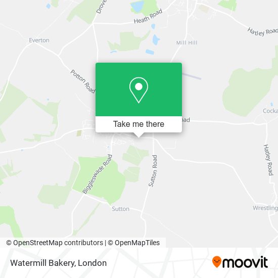 Watermill Bakery map