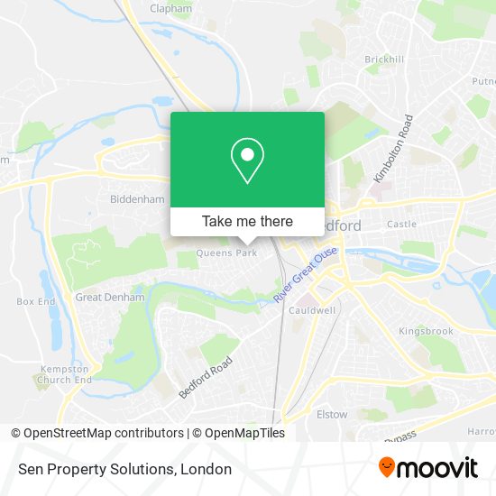 Sen Property Solutions map