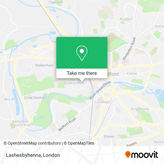 Lashesbyhenna map