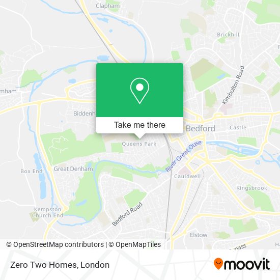 Zero Two Homes map