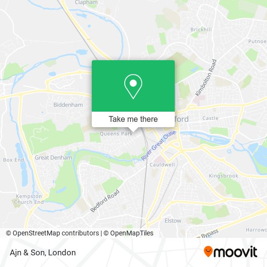 Ajn & Son map