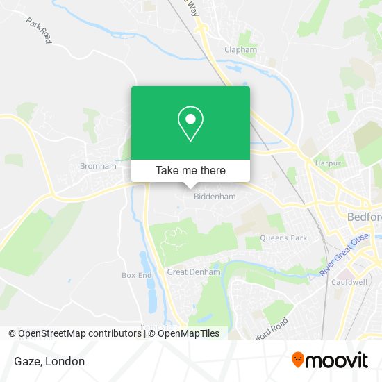 Gaze map
