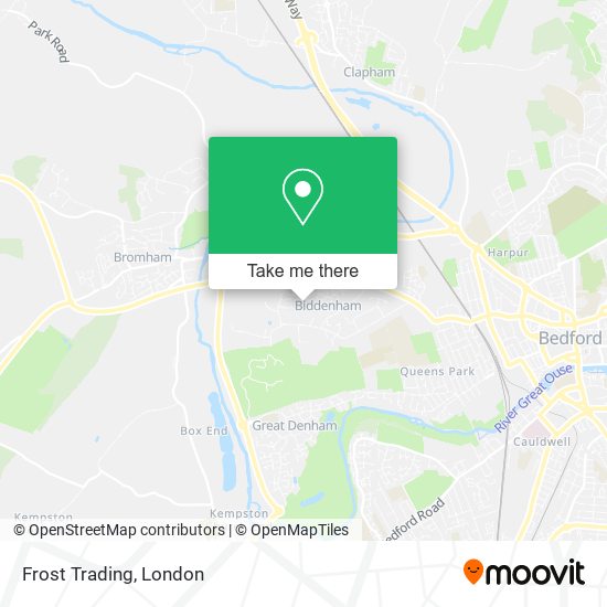 Frost Trading map