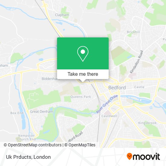Uk Prducts map