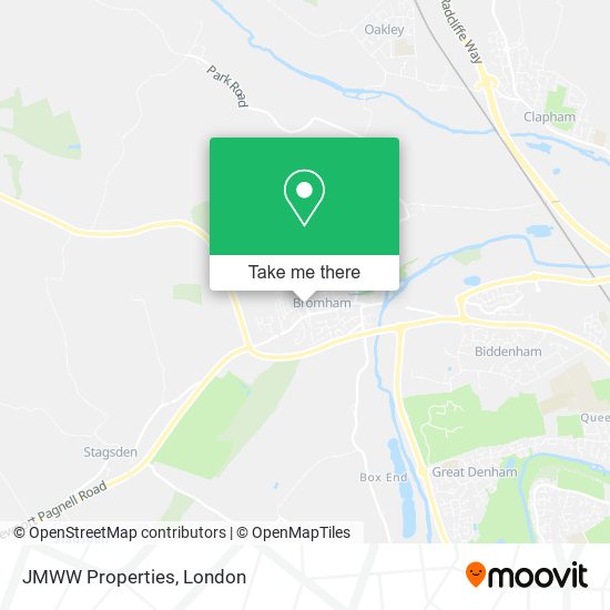 JMWW Properties map