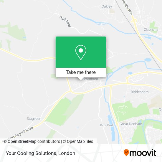 Your Cooling Solutions map