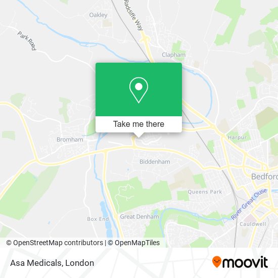 Asa Medicals map
