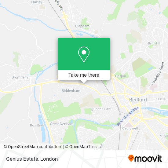 Genius Estate map