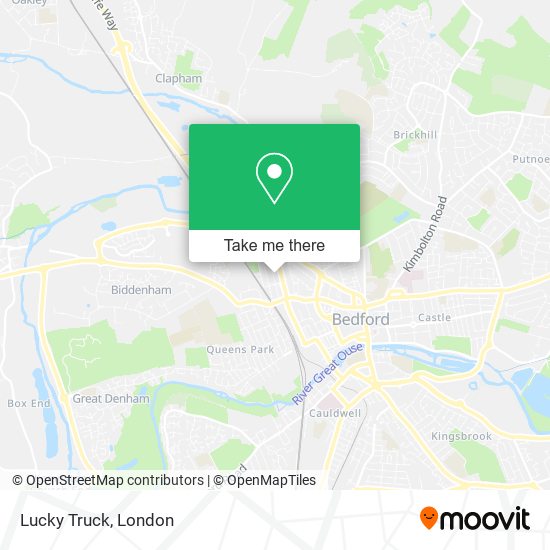 Lucky Truck map