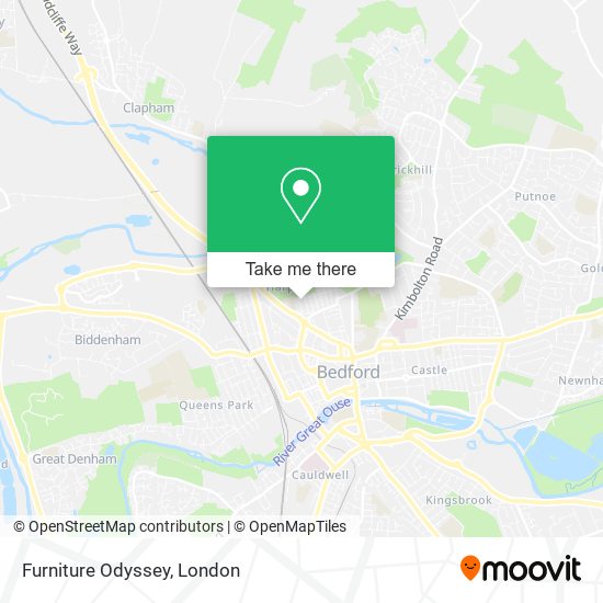 Furniture Odyssey map