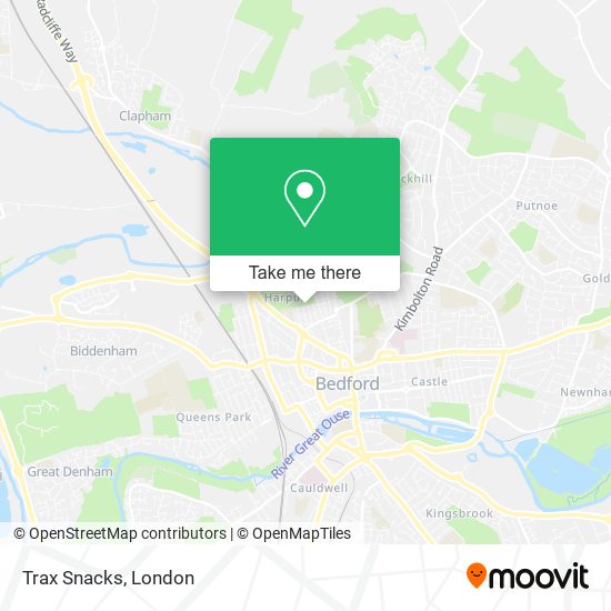 Trax Snacks map