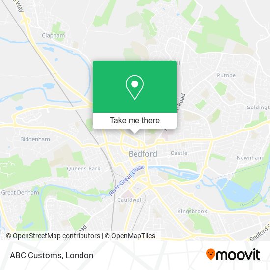 ABC Customs map
