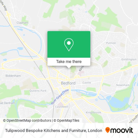 Tulipwood Bespoke Kitchens and Furniture map