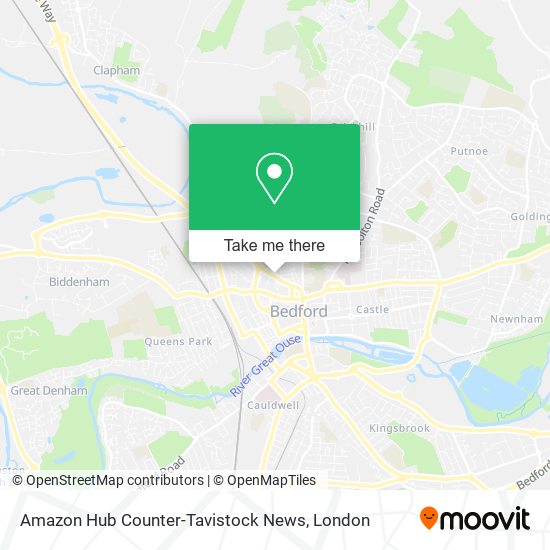 Amazon Hub Counter-Tavistock News map