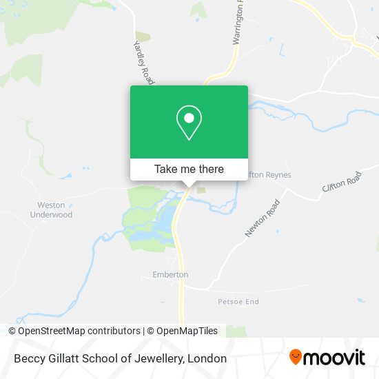 Beccy Gillatt School of Jewellery map