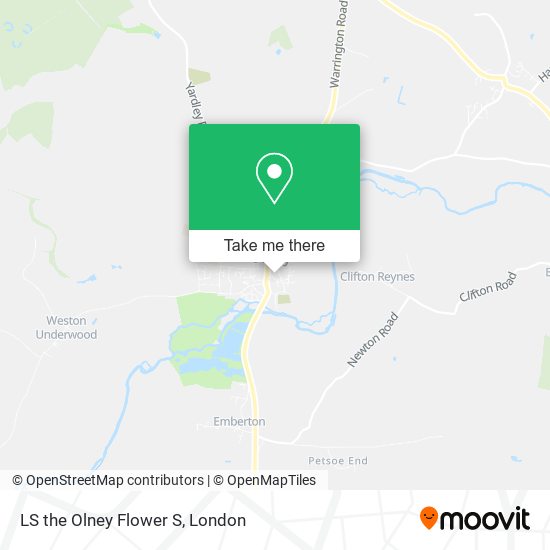 LS the Olney Flower S map