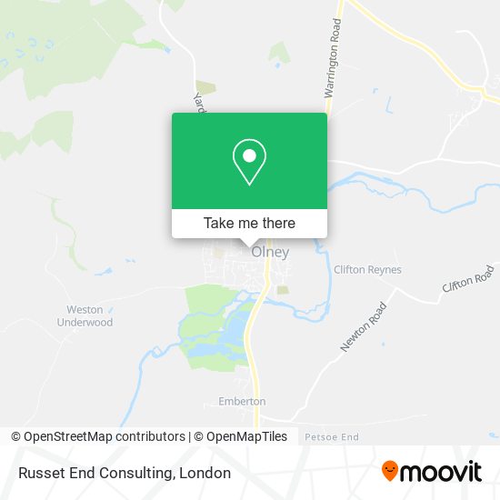 Russet End Consulting map