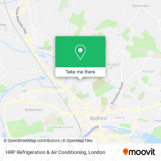 HRP Refrigeration & Air Conditioning map