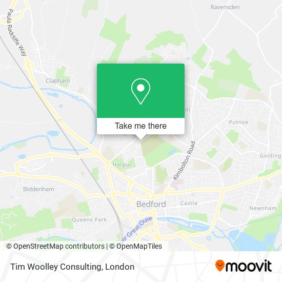 Tim Woolley Consulting map