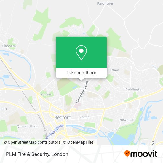PLM Fire & Security map