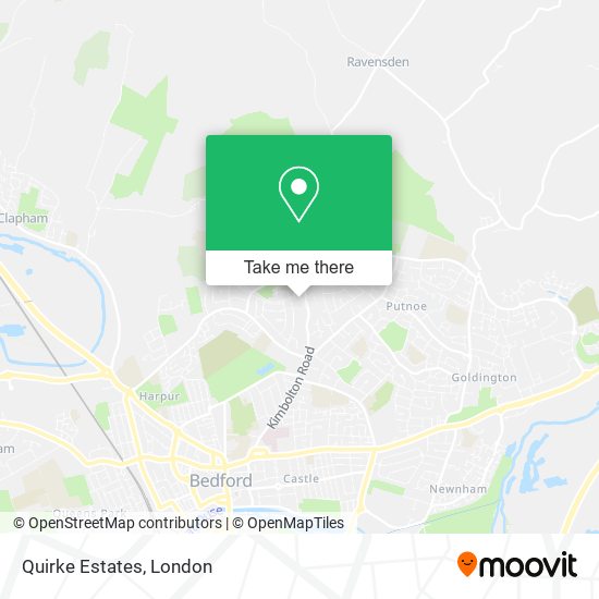Quirke Estates map