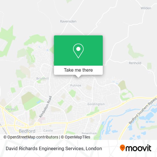 David Richards Engineering Services map