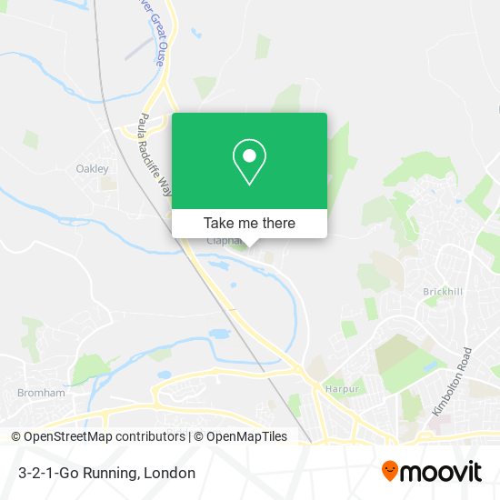3-2-1-Go Running map