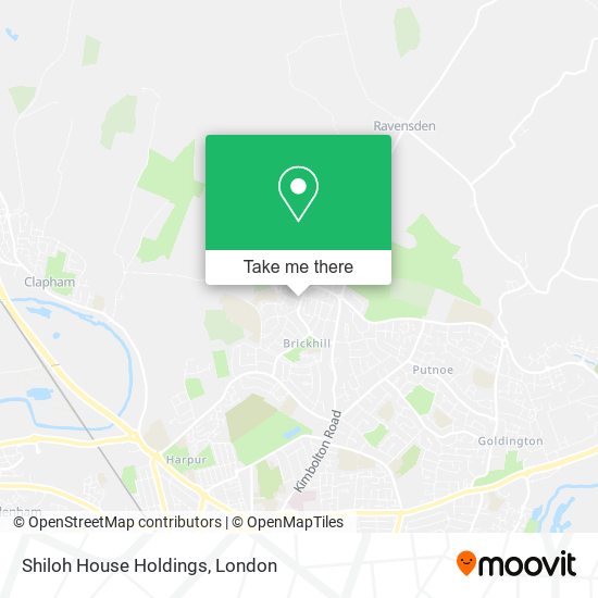 Shiloh House Holdings map