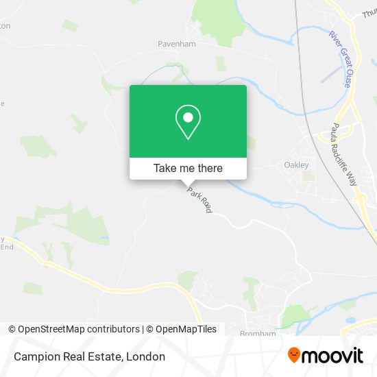 Campion Real Estate map