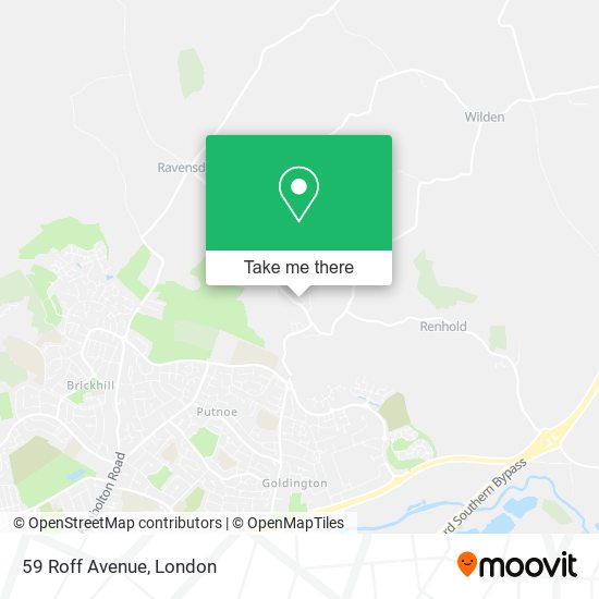 59 Roff Avenue map
