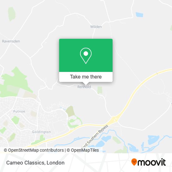 Cameo Classics map