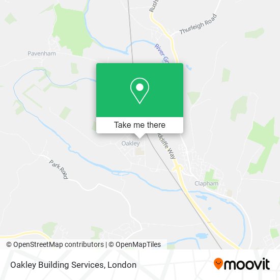 Oakley Building Services map