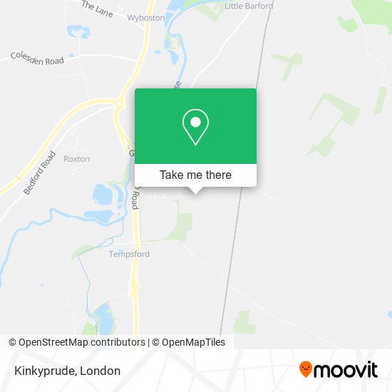 Kinkyprude map