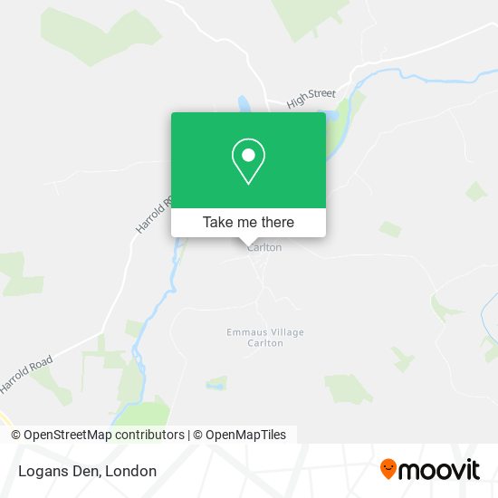 Logans Den map
