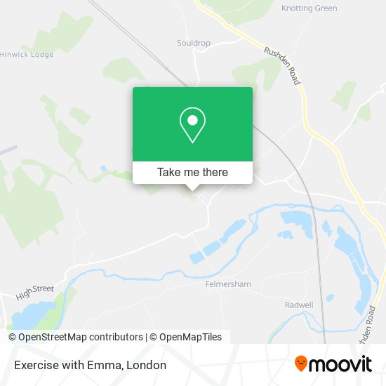 Exercise with Emma map