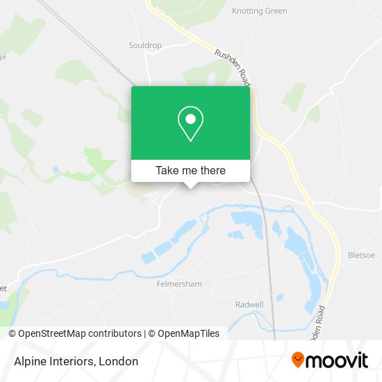 Alpine Interiors map