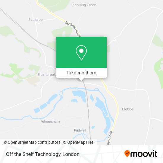 Off the Shelf Technology map