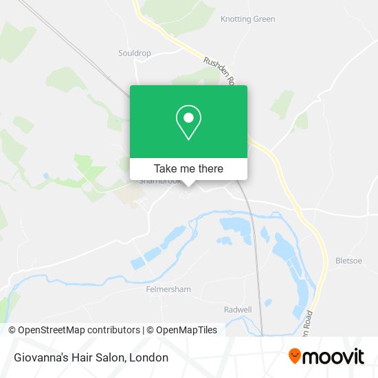 Giovanna's Hair Salon map