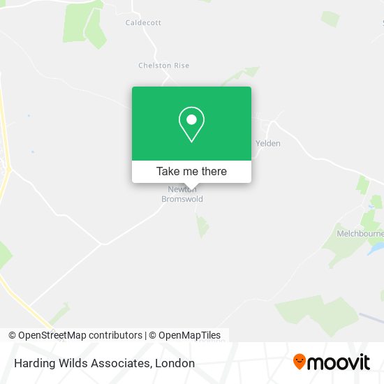 Harding Wilds Associates map