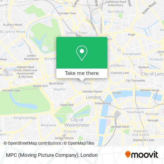 MPC (Moving Picture Company) map